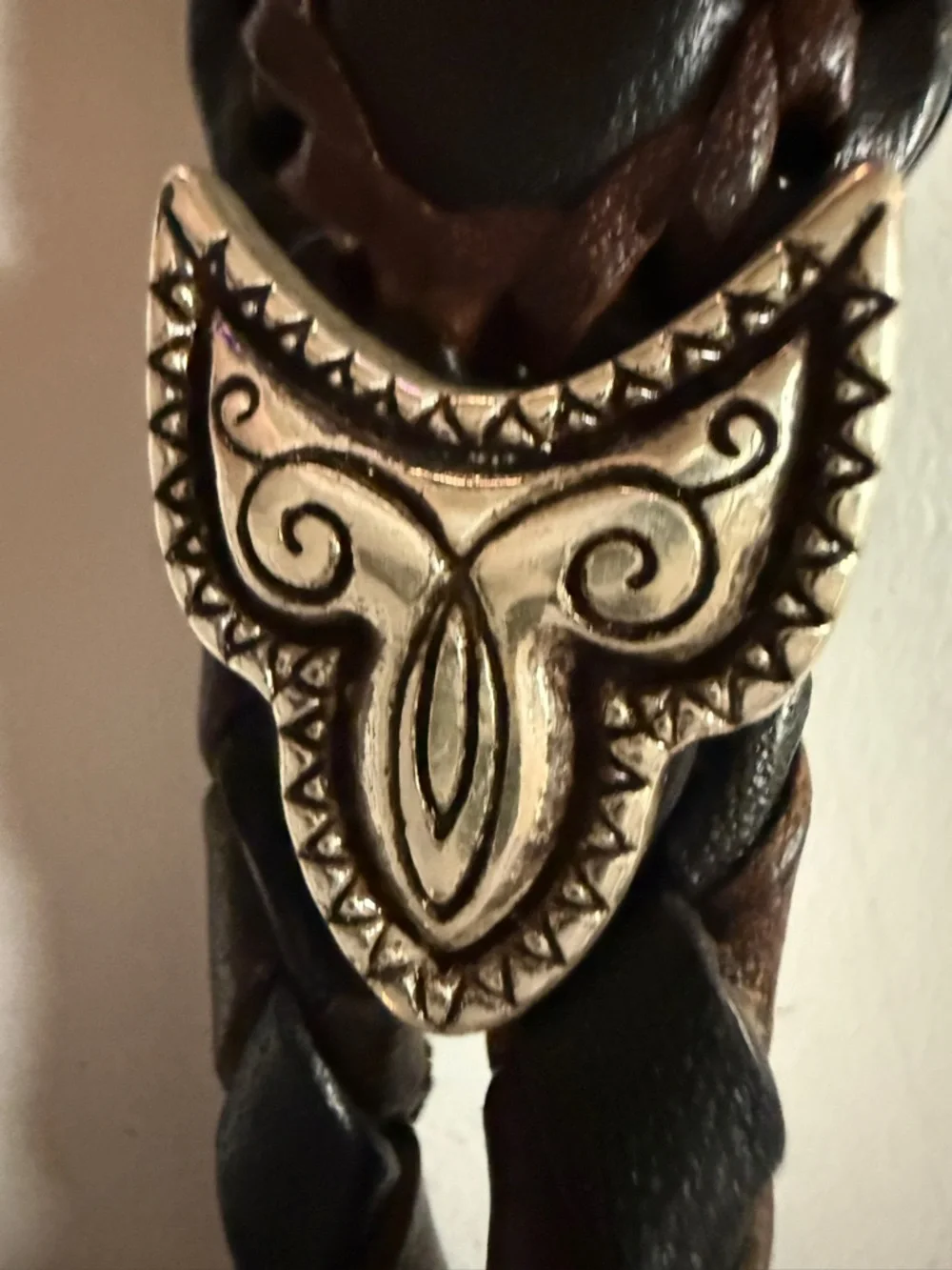Vintage Brighton Concho Belt 97010.  Two Tone. SZ 32 M/L Beautiful Condition.